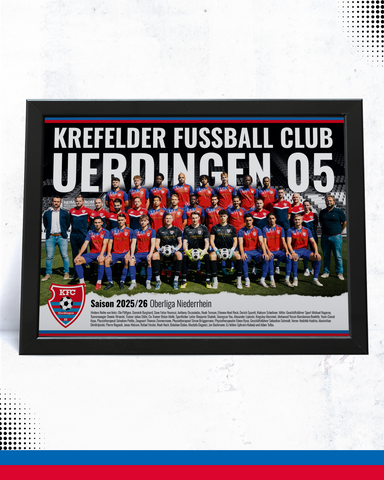 Mannschaftsposter Saison 2025 / 26
