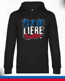 Hoodie "Treue Liebe Tradition" – schwarz