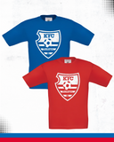 Kinder-Shirt "Wappen" – rot