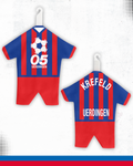 Mini-Trikot "90er" fürs Auto / Fenster
