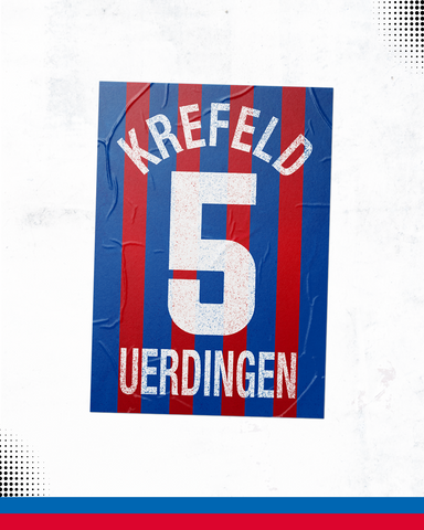 Outdoor-Aufkleber A6 „Krefeld Uerdingen“