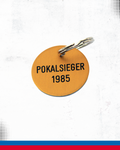 Schlüsselanhänger "Pokalsieger 1985"