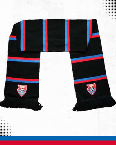 Fanschal Stick – schwarz