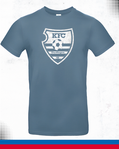 T-Shirt "Wappen" – stone blue