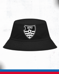 Fischerhut mit KFC-Logo – schwarz