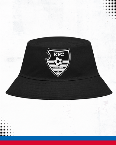 Fischerhut mit KFC-Logo – schwarz