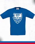 Kinder-Shirt "Wappen" – blau