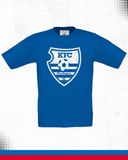 Kinder-Shirt "Wappen" – blau