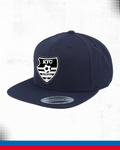 Cap "Wappen" – dunkelblau / weiß