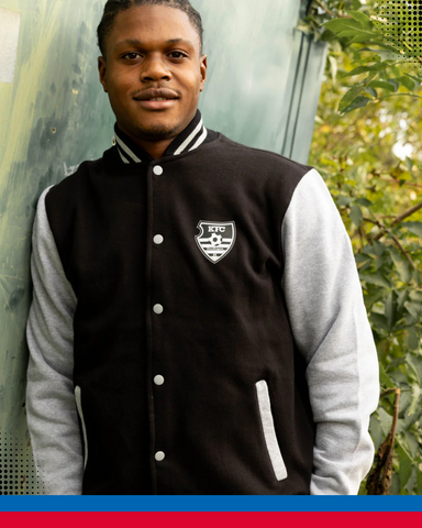 College-Jacke mit KFC-Logo