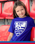 Kinder-Shirt "Wappen" – blau