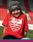 Kinder-Shirt "Wappen" – rot