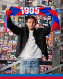 Fanschal "1905" – Zacken/Logo