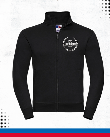 Sweatjacke mit KFC Uerdingen Aufdruck