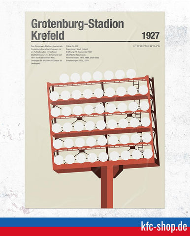 Print / Poster A4 "Grotenburg-Stadion"