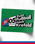 Sticker "Zum Fußball nach Krefeld"