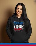 Hoodie "Treue Liebe Tradition" – schwarz